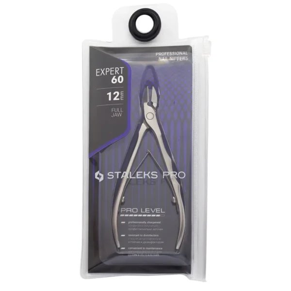 Кусачки професійні для нігтів Staleks Pro Expert NE-60/12