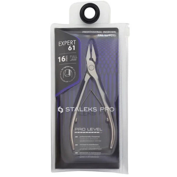 Кусачки професійні для врослого нігтя Staleks Pro Expert NE-61/16