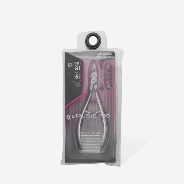 Кусачки професійні нашкірниці Staleks Pro Expert NE-81/6
