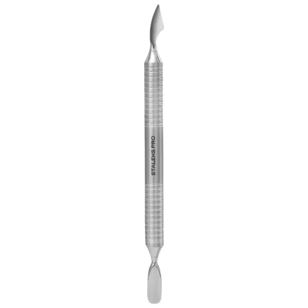 Лопатка манікюрна пола Staleks Pro Expert PE 100/3 (пушер округлий та топірець) - Зображення 2