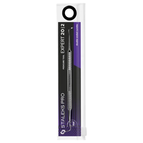 Лопатка педикюрна Staleks Pro Expert PE 20/2 (кюретка двостороння)