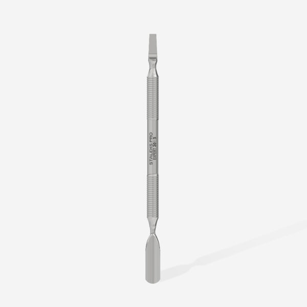 Лопатка манікюрна Staleks Pro Expert PE 30/5 (пушер округлий широкий та лопать пряма) - Зображення 3