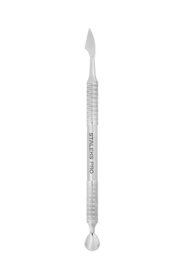 Лопатка манікюрна Staleks Pro Expert PE 52/2 (округлий вигнутий пушер і топірець) - Зображення 2