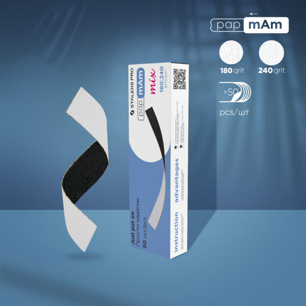 Змінні двосторонні файли papmAm Mix Staleks Pro Expert DFCEMix-22-180/240