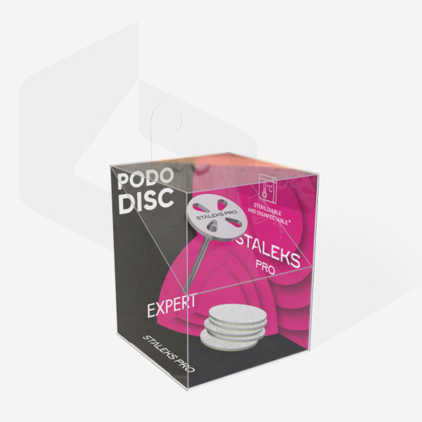 Диск педикюрний зі змінними файлами 180 грит 15 мм Staleks Pro Expert Pododisc S